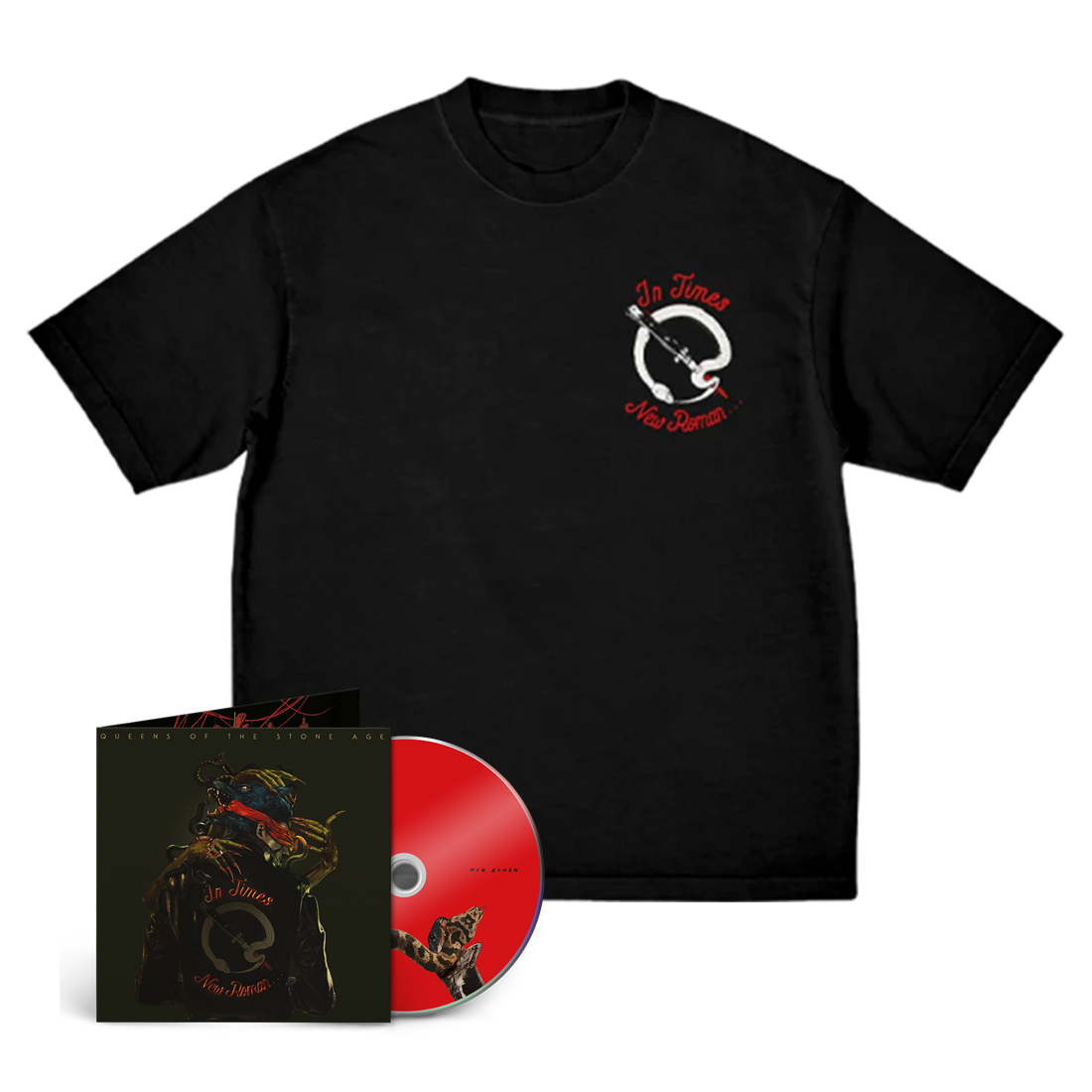 In Times New Roman... Cd + In Times New Roman... Cover T-Shirt
