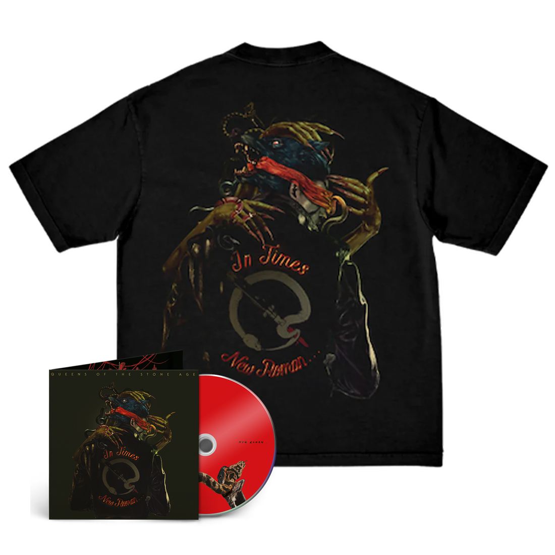 In Times New Roman... Cd + In Times New Roman... Cover T-Shirt
