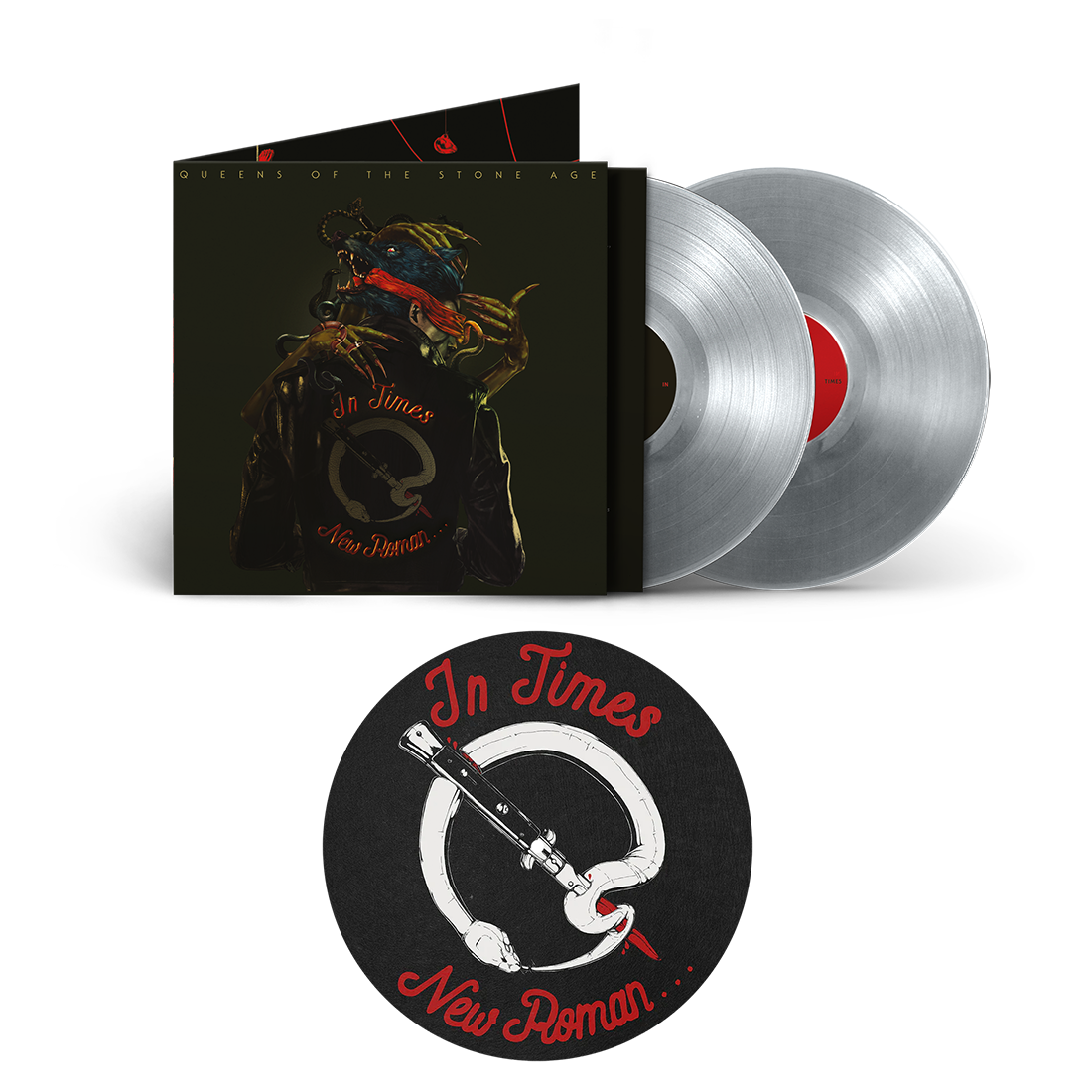 In Times New Roman... Opaque Silver 2lp + Slipmat