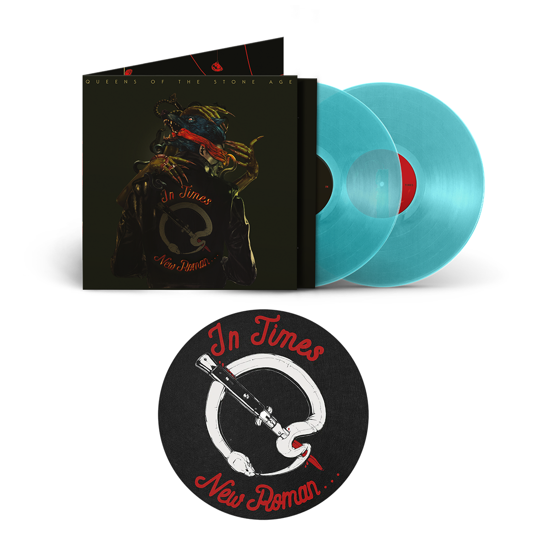 In Times New Roman... Translucent Blue 2lp + Slipmat