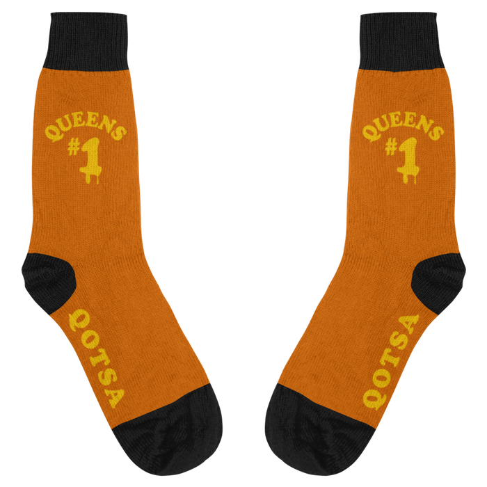 Queens Of The Stone Age - QUEENS #1 ORANGE SOCK