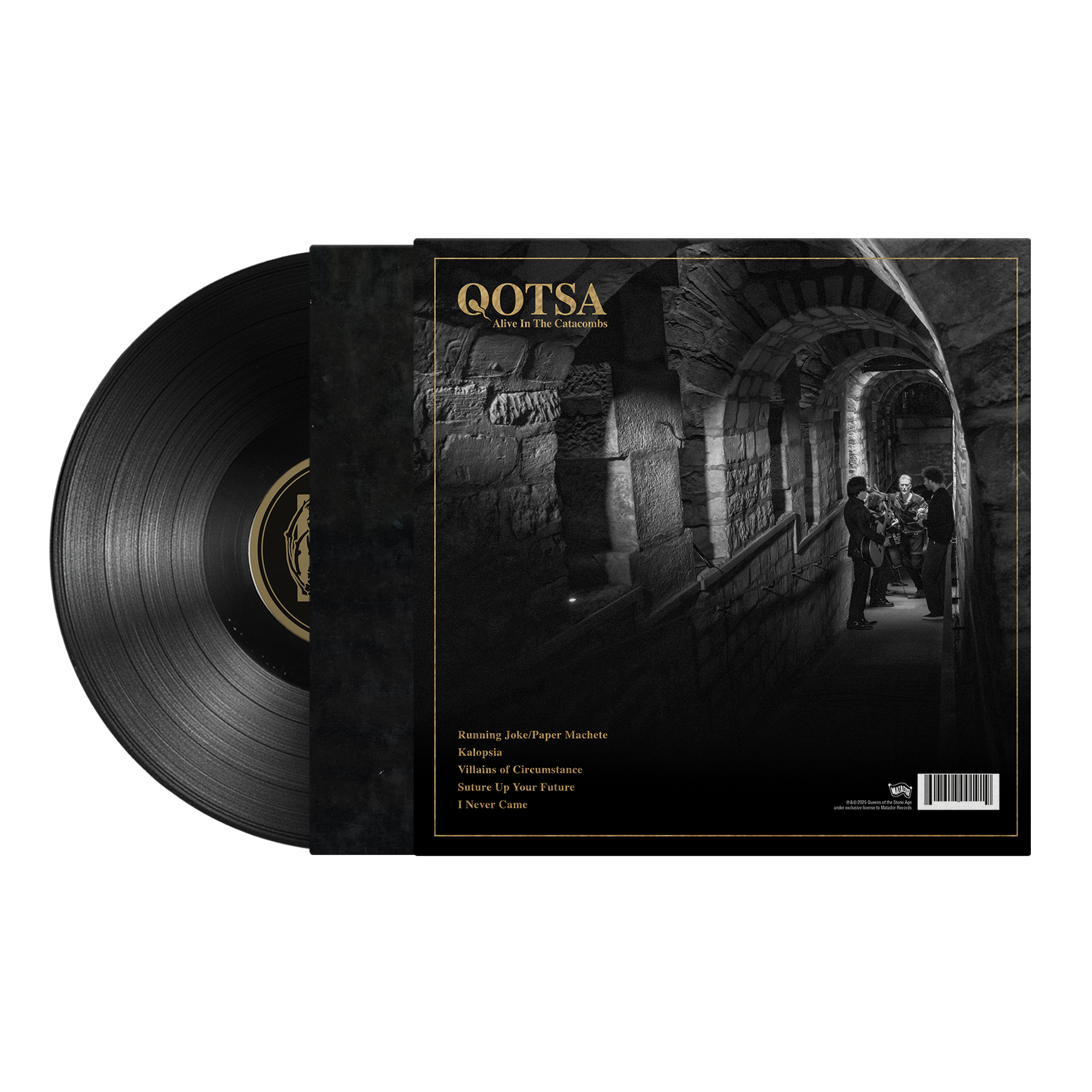 Queens Of The Stone Age - Alive in the Catacombs – Deluxe Edition 1LP Vinyl