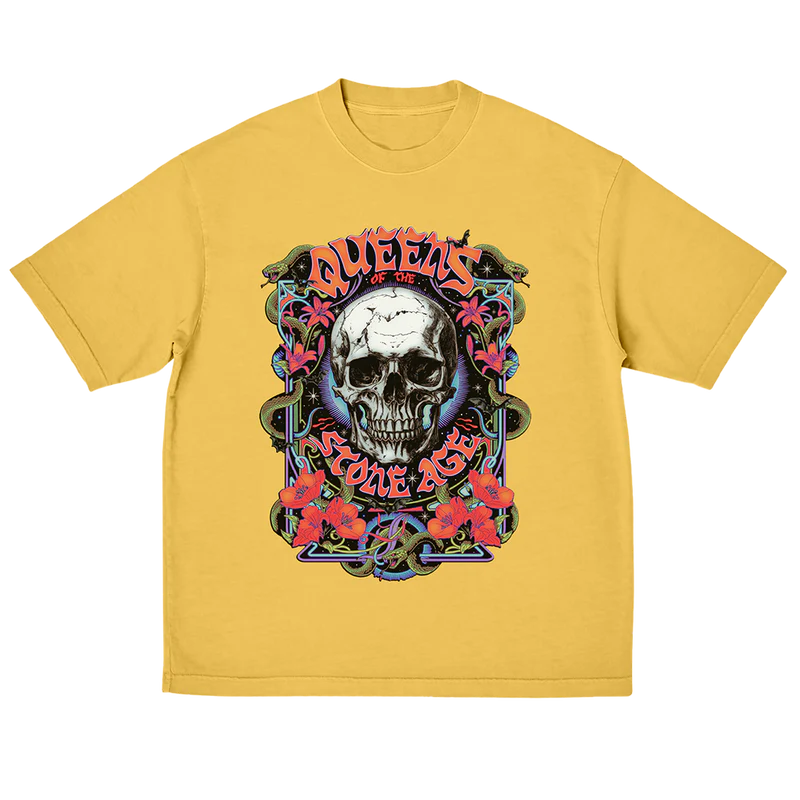 Queens Of The Stone Age - Skull Collage T-Shirt
