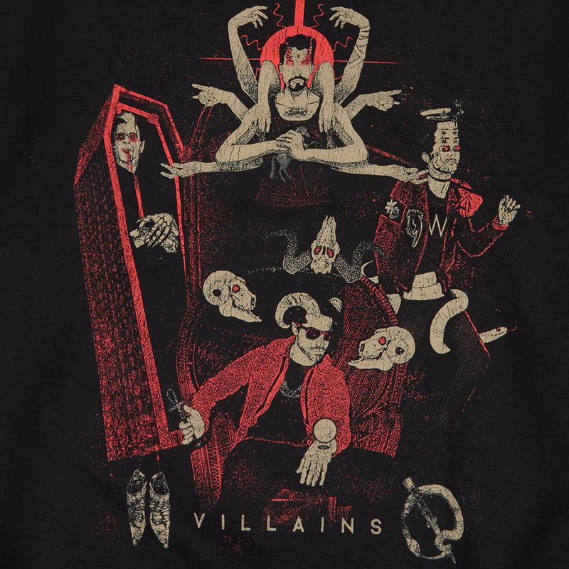 Queens Of The Stone Age - VILLAINS Black Crewneck