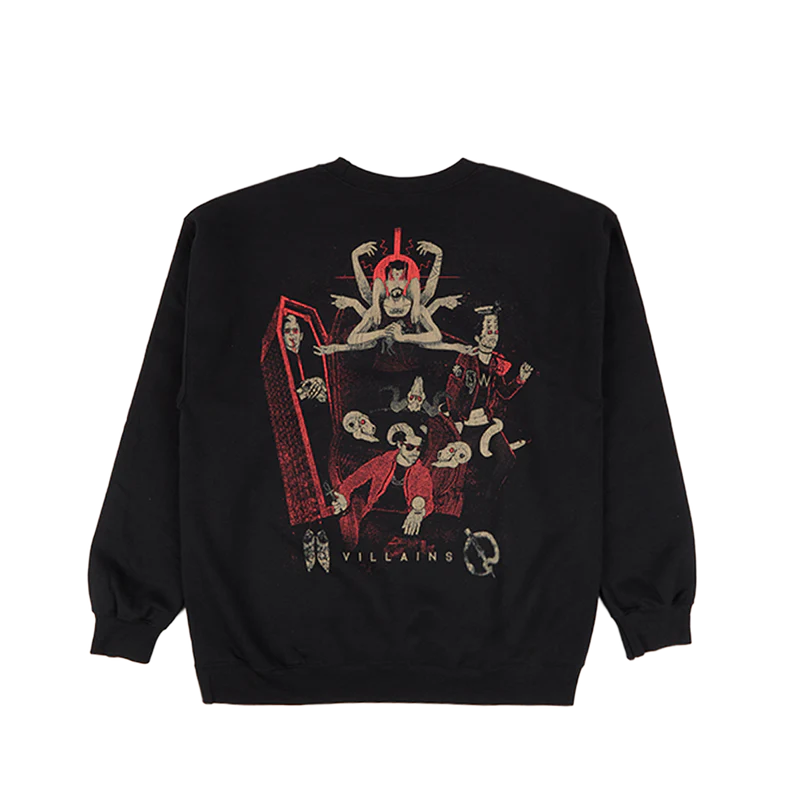 Queens Of The Stone Age - VILLAINS Black Crewneck