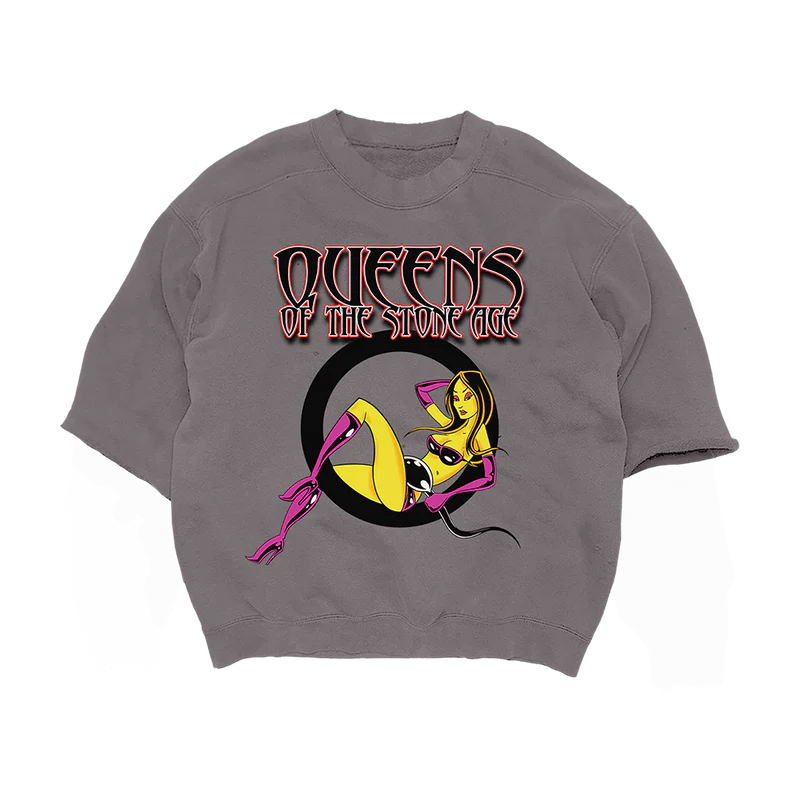 Queens Of The Stone Age - Songs for the Deaf Short Sleeve Crewneck