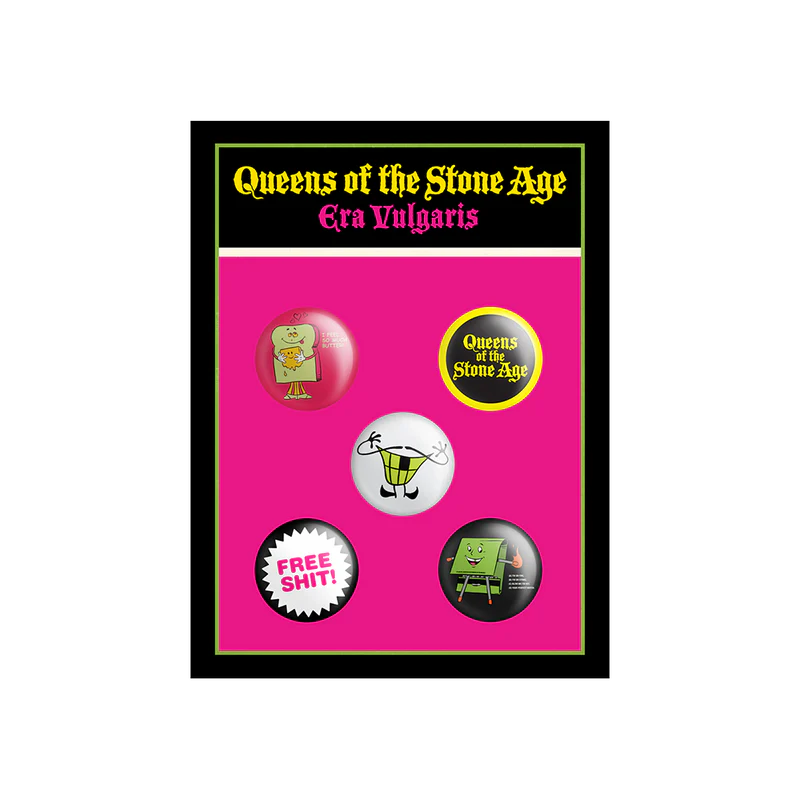 Queens Of The Stone Age - Era Vulgaris Buttons