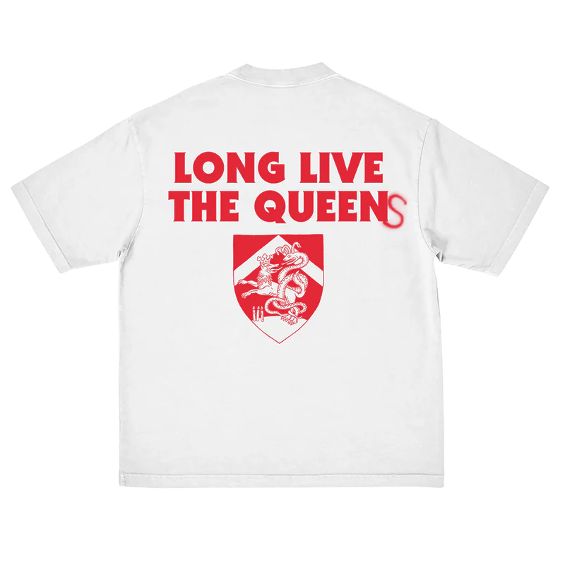 Queens Of The Stone Age - Long Live The Queens T-Shirt (White)
