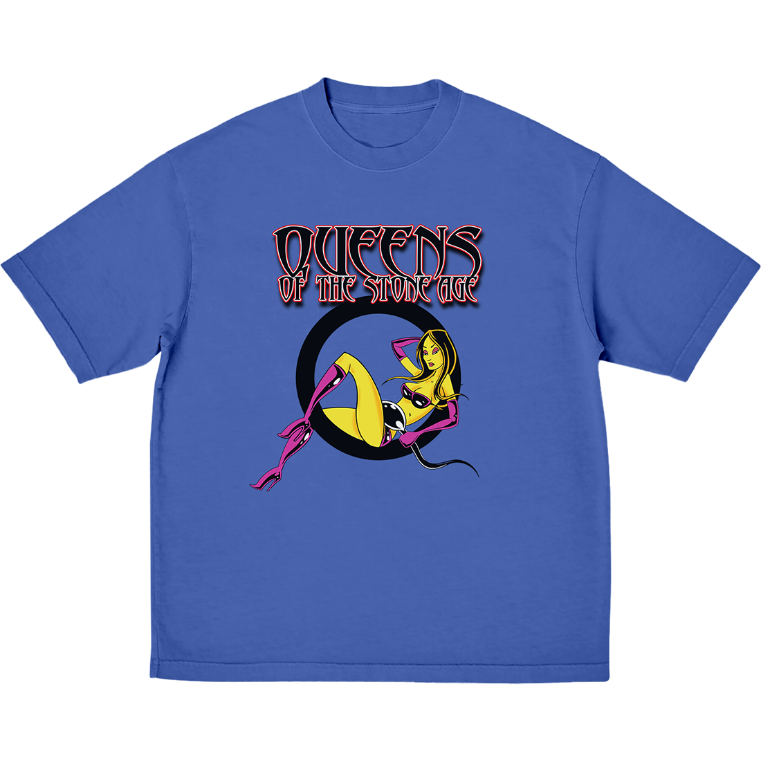 Queens Of The Stone Age - Q Lady Tee (BLUE)