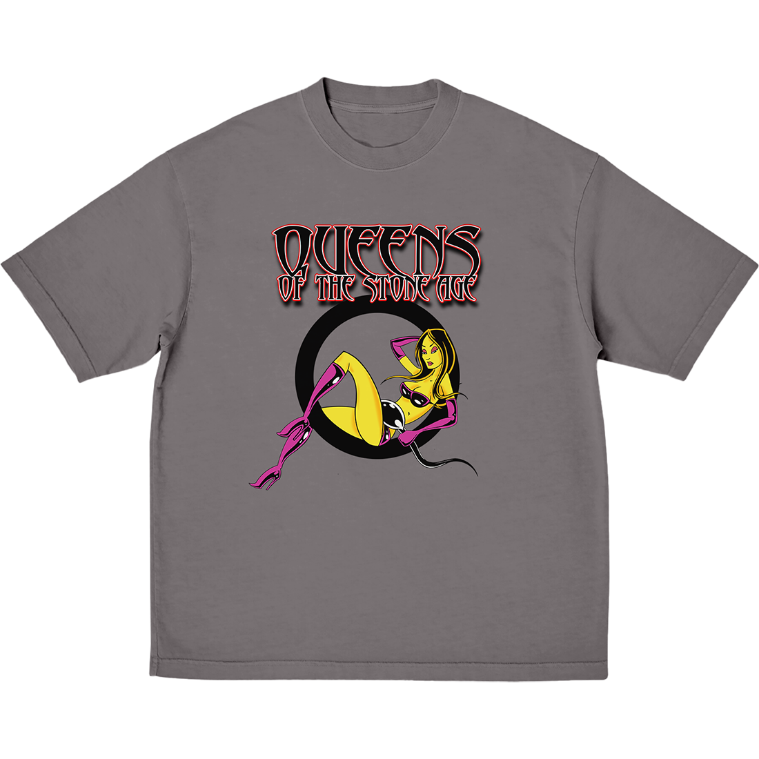 Queens Of The Stone Age - Q Lady Tee (GRAY)