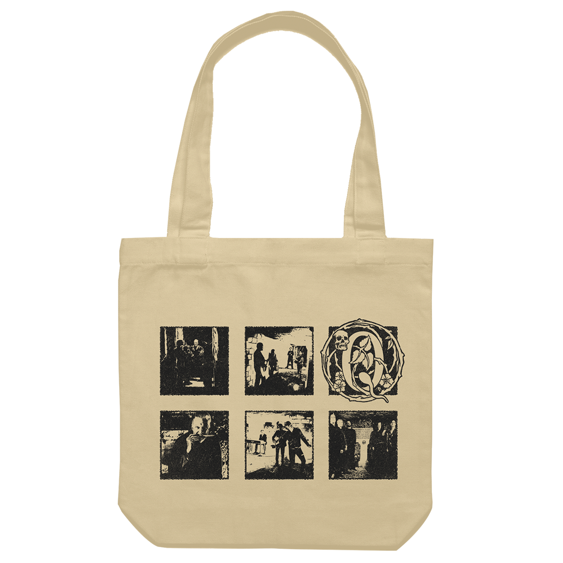 Queens Of The Stone Age - Catacombs Photo Tote (Khaki)