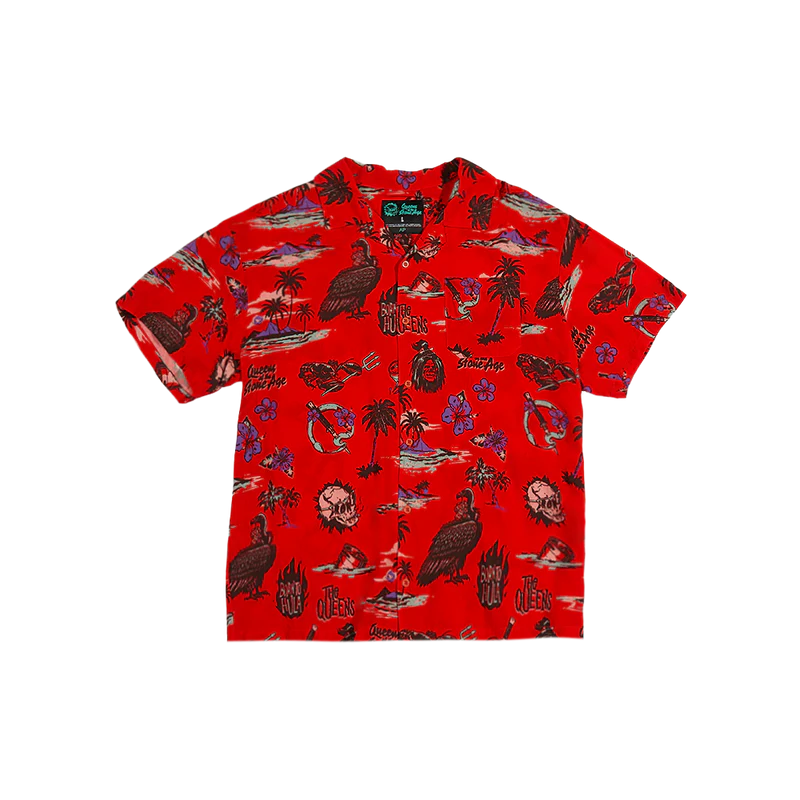 Queens Of The Stone Age - QOTSA Cabana Tiki Shirt