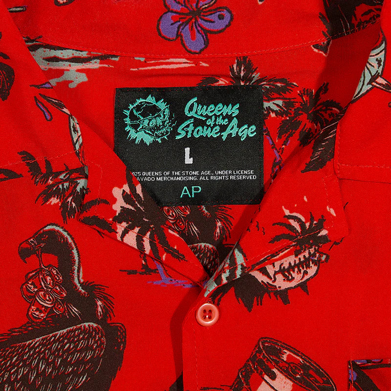 Queens Of The Stone Age - QOTSA Cabana Tiki Shirt