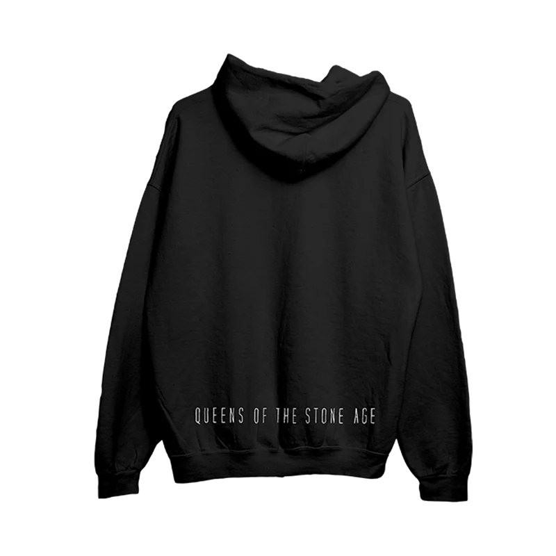 Queens Of The Stone Age - Lightning Bolt Black Zip Hoodie