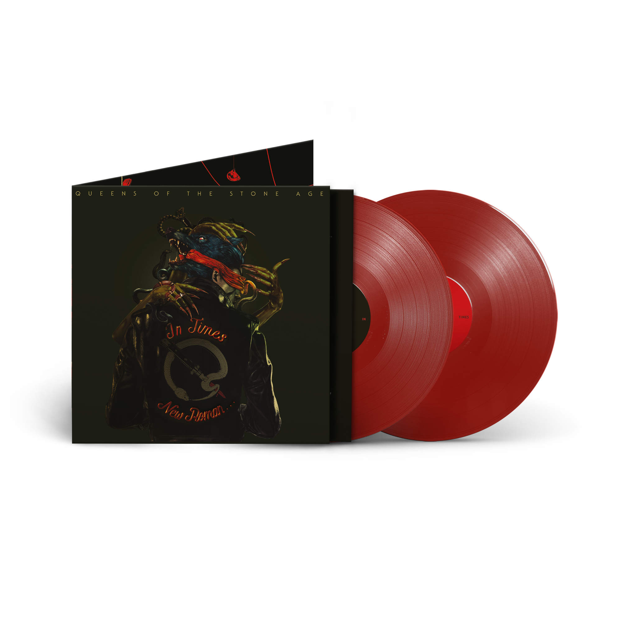 In Times New Roman... Opaque Red 2lp + Slipmat