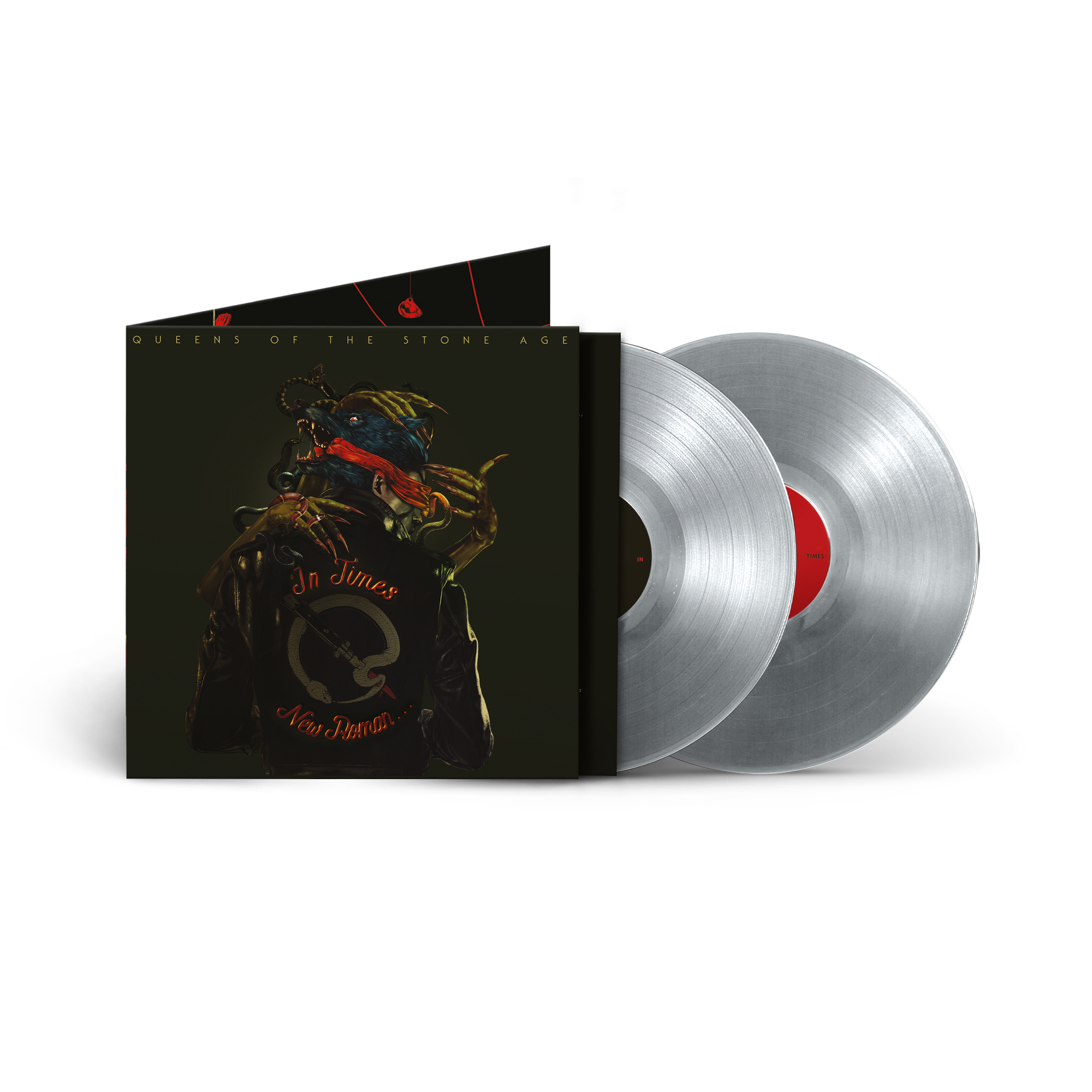 In Times New Roman... Opaque Silver 2lp + Slipmat