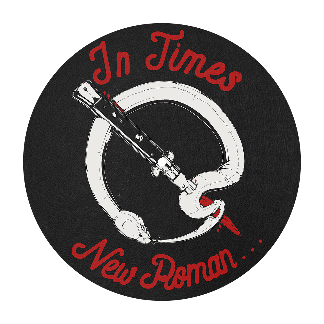 In Times New Roman... Opaque Red 2lp + Slipmat