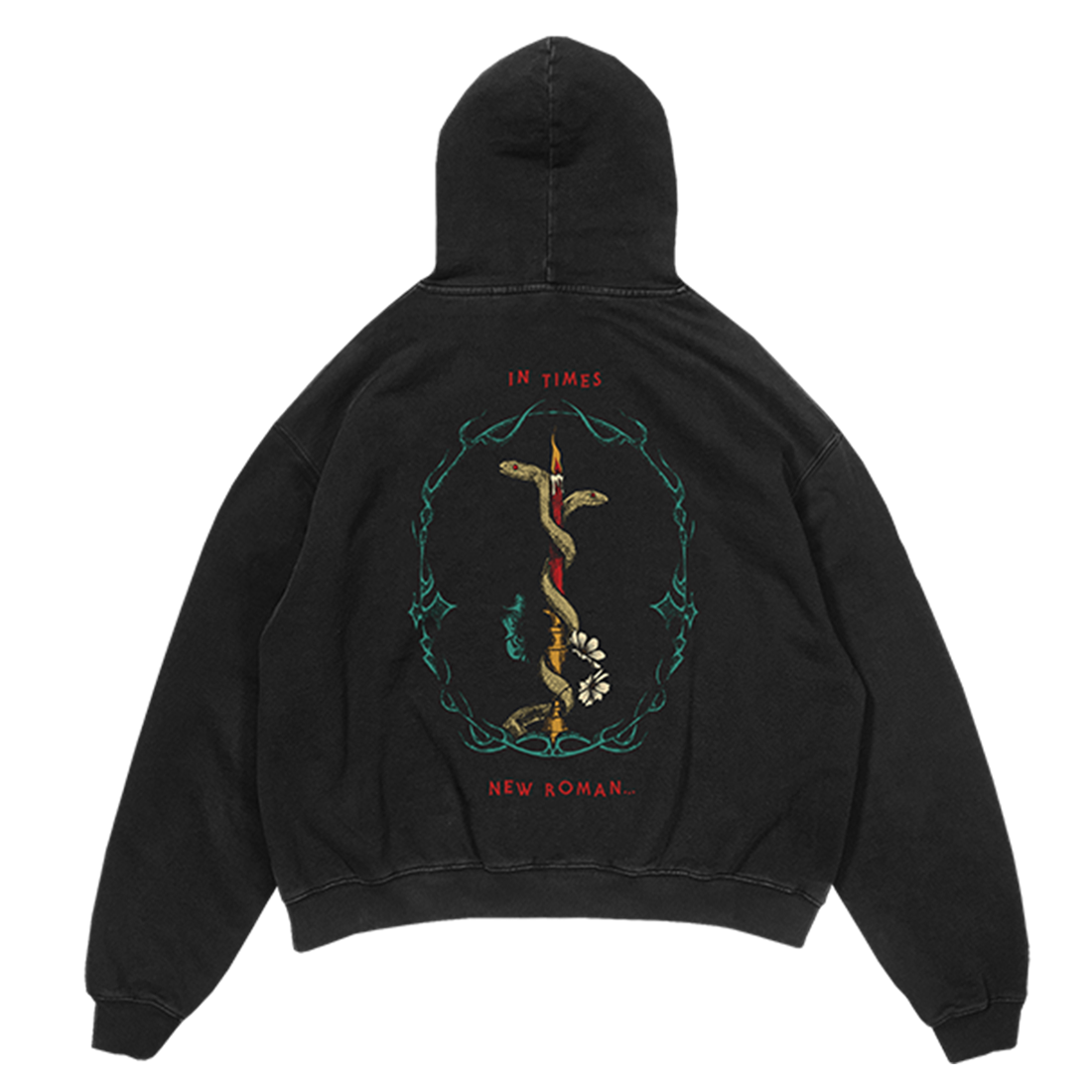 In Times New Roman... Standard Black 2lp + In Times New Roman... Snake Hoodie