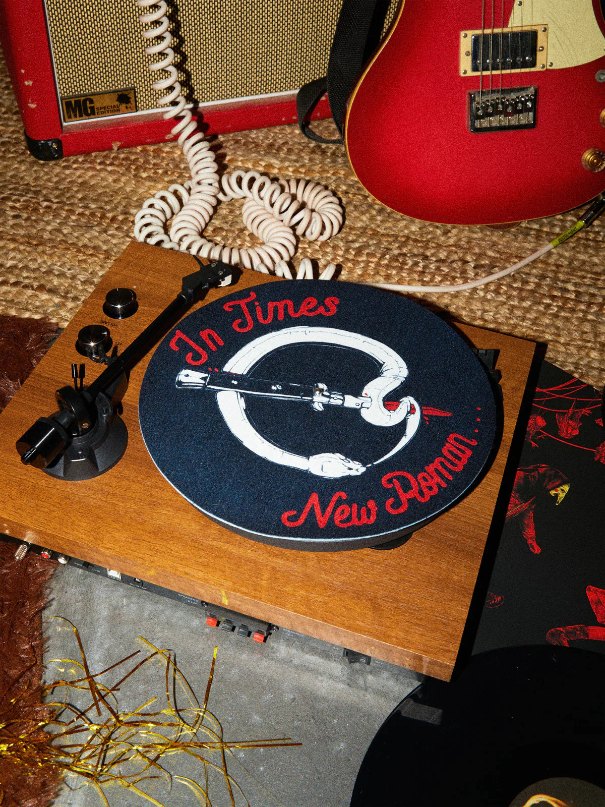 In Times New Roman... Opaque Red 2lp + Slipmat