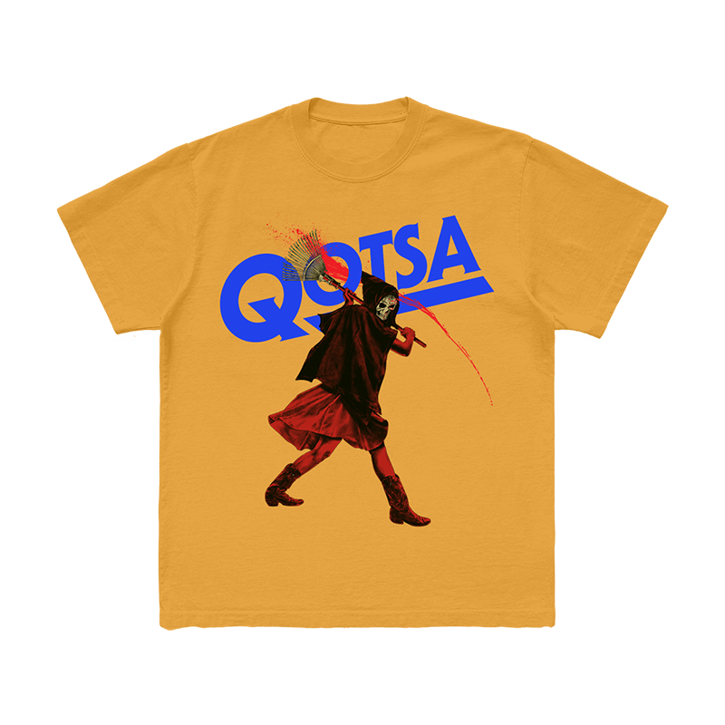 Queens Of The Stone Age - Rake Slash Gold T-Shirt