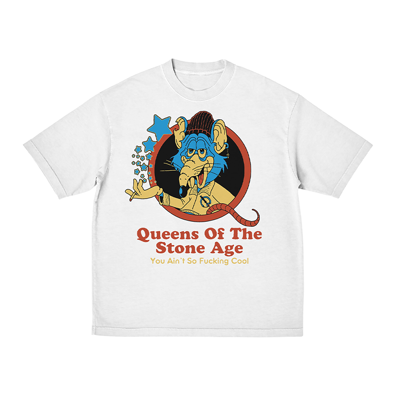 Queens Of The Stone Age - Bootleg Rat Ain't So Cool T-Shirt